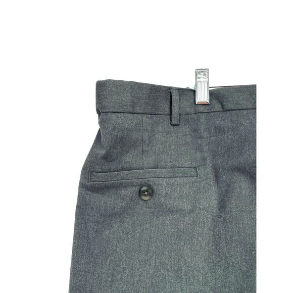Haggar Iron Free Premium Straight Fit Suit Pants 44W x‎ 29L Gray - Picture 12 of 15
